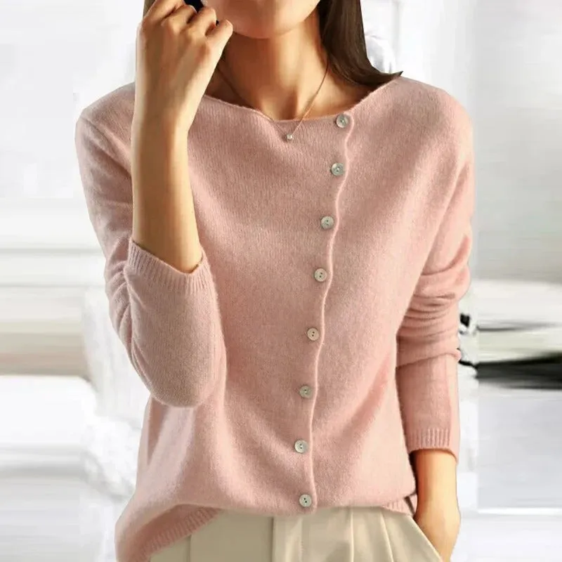 ANAIS | Luxe Buttoned Sweater