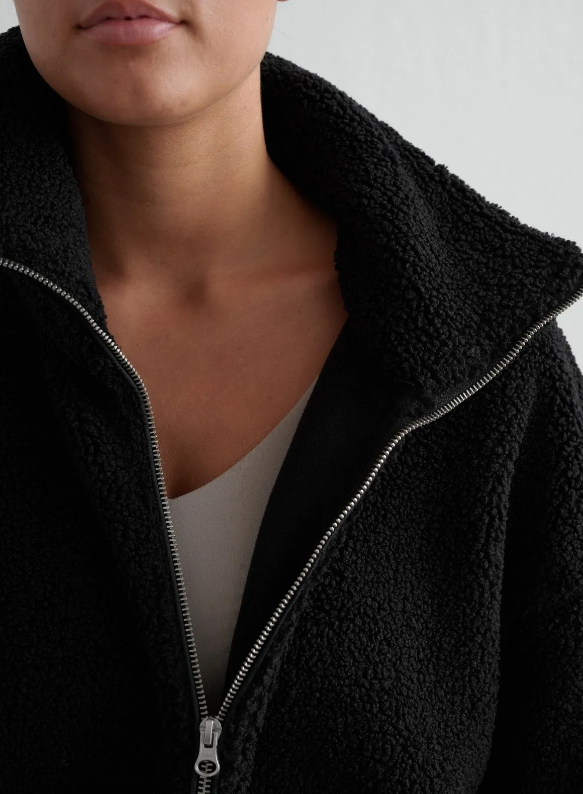 Black Pile Jacket