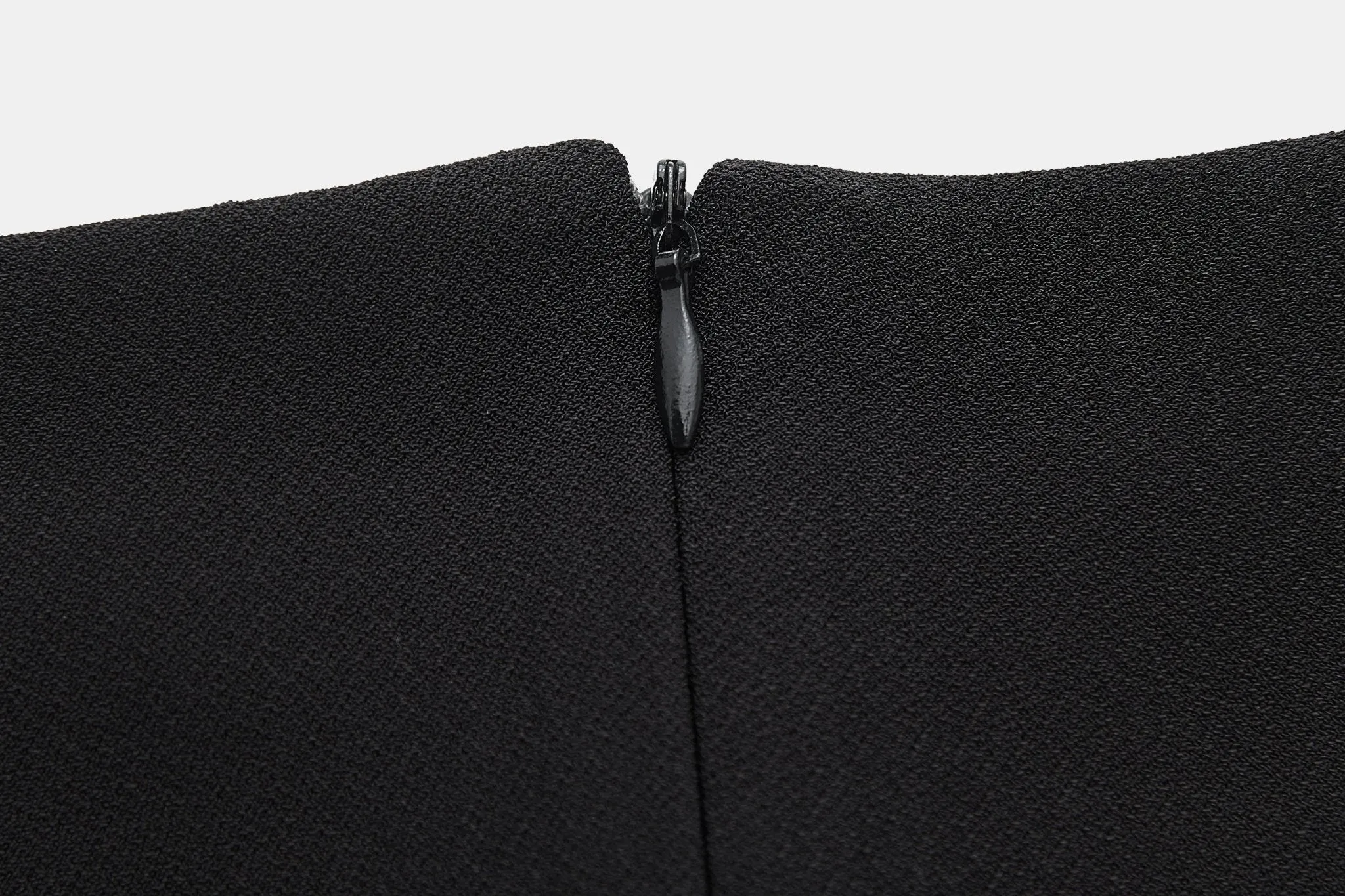 Black Slim Vest Dress
