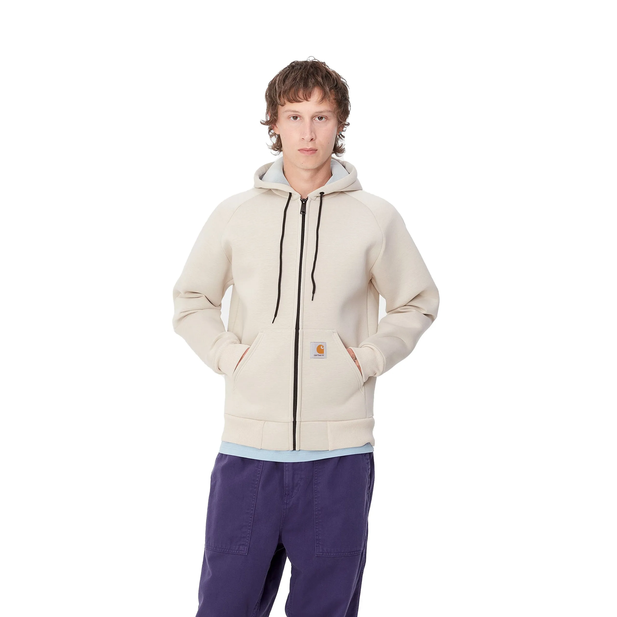 CAR-LUX HOODED JACKET MOONBEAM / GREY