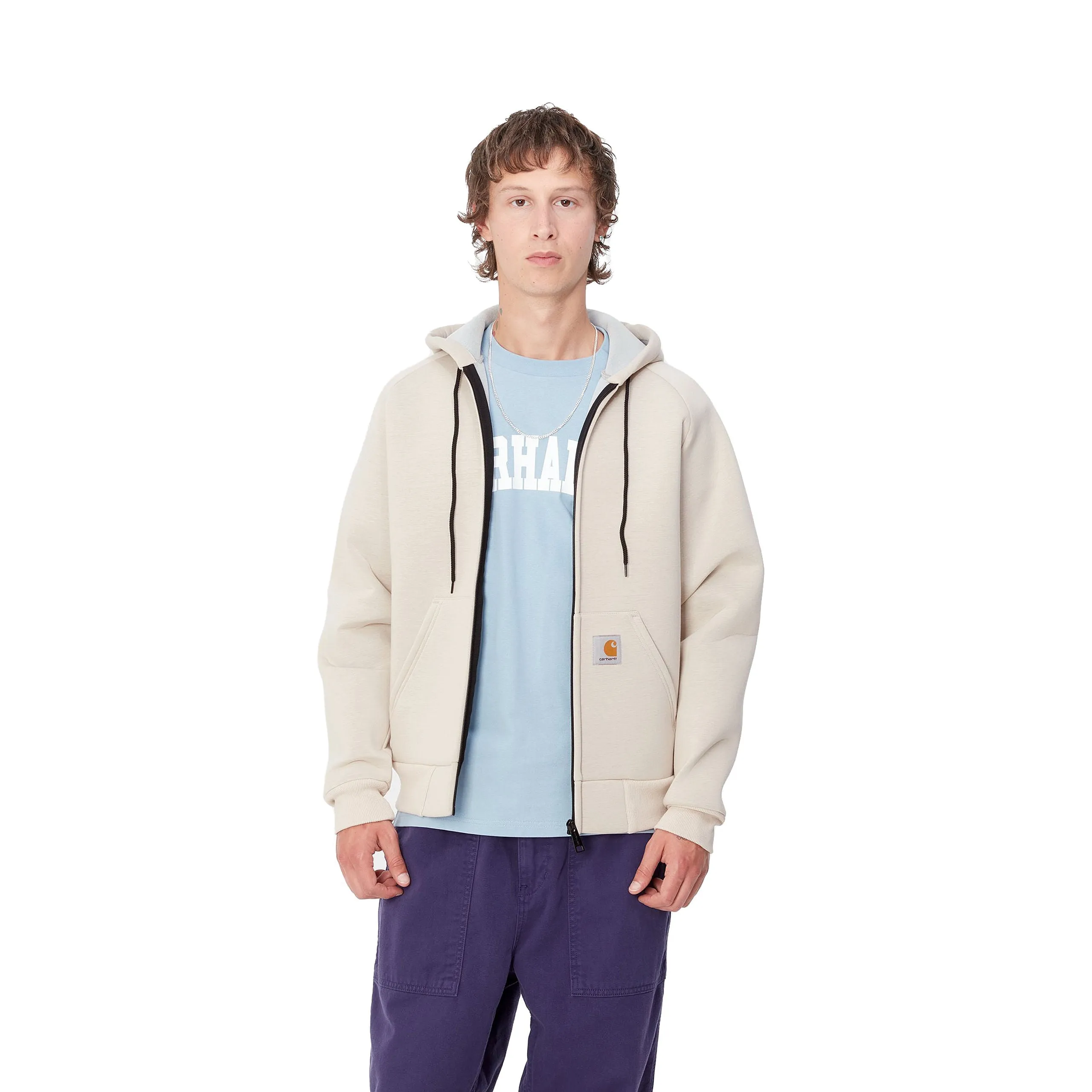 CAR-LUX HOODED JACKET MOONBEAM / GREY