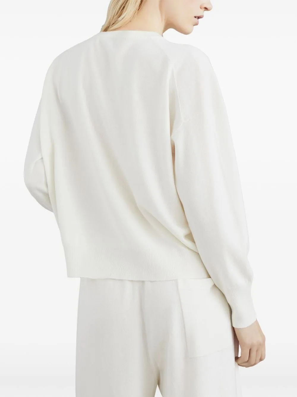 Cashmere Sweater With Embroidery