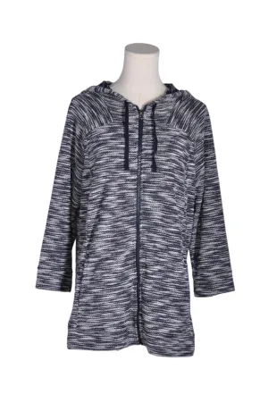 CHRISTOPHER & BANKS Women Hooded Jackets Regular fit in Black - L