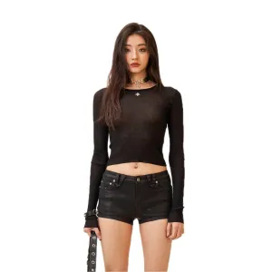 Compass Cross Classic Black Knitted Sweater
