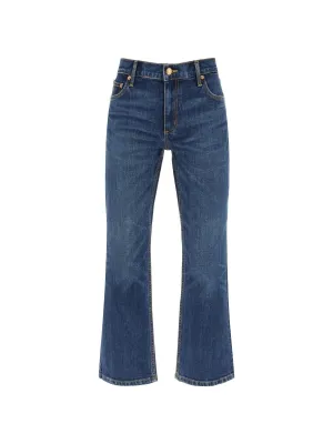 Cropped Flared Jeans