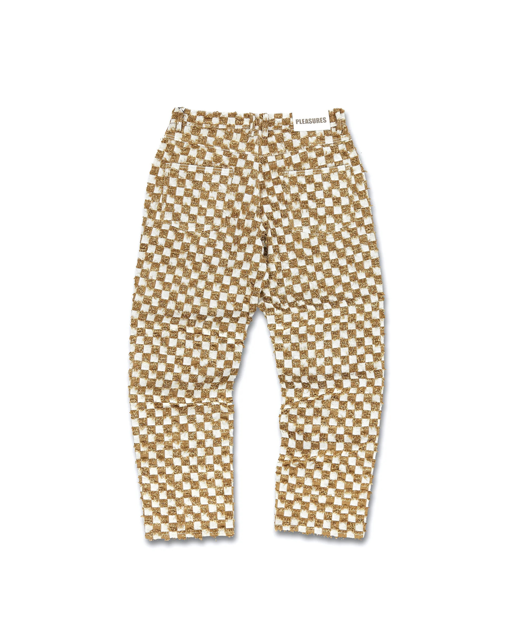 Curfew Checker Work Pants - Brown