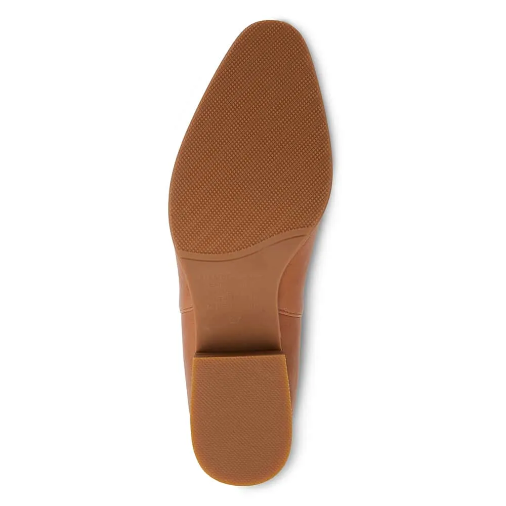 Demi Boot in Tan Leather