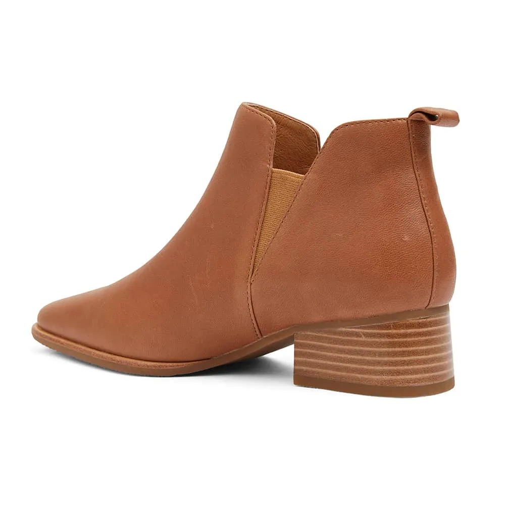 Demi Boot in Tan Leather