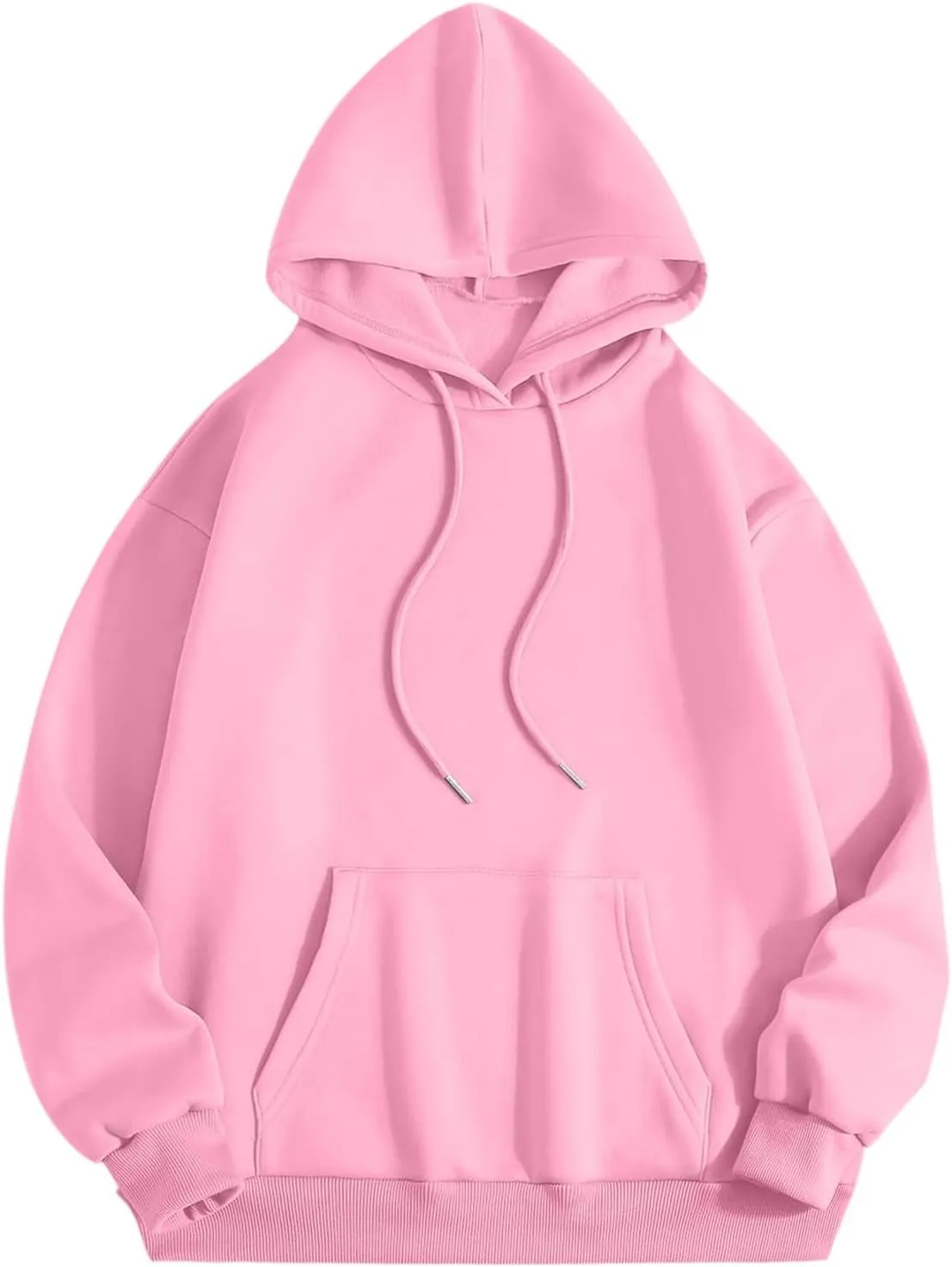Do What Makes You Happy Print Sweatshirts Womens Oversized Hoodies Long Sleeve Pullover Tops Drawstring Pocket Outfits