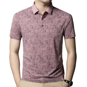 DomiGe Men's Polo Shirt Summer Thin Breathable Tops