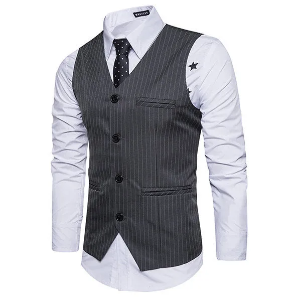 Fashion Single Breasted Waistcoat
