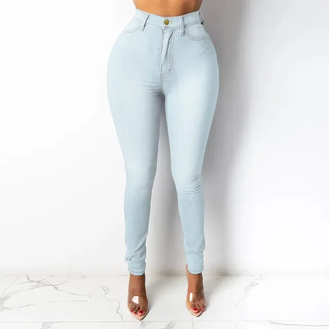 High Waist Denim Jeans