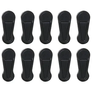 Joy Mangano 10pk Clips Hanger, Black
