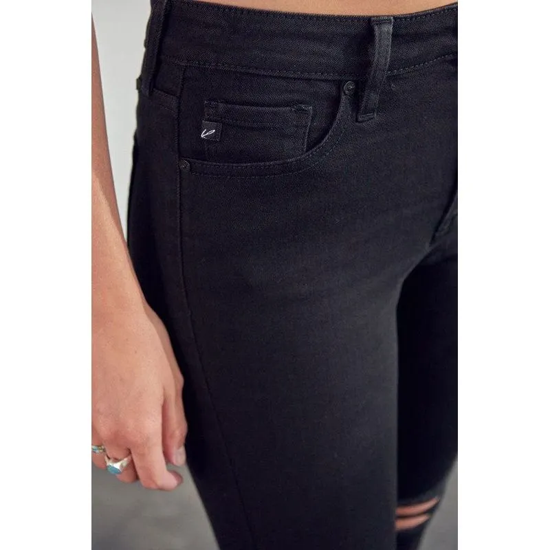 Kancan High Rise Distressed Super Skinny Jeans