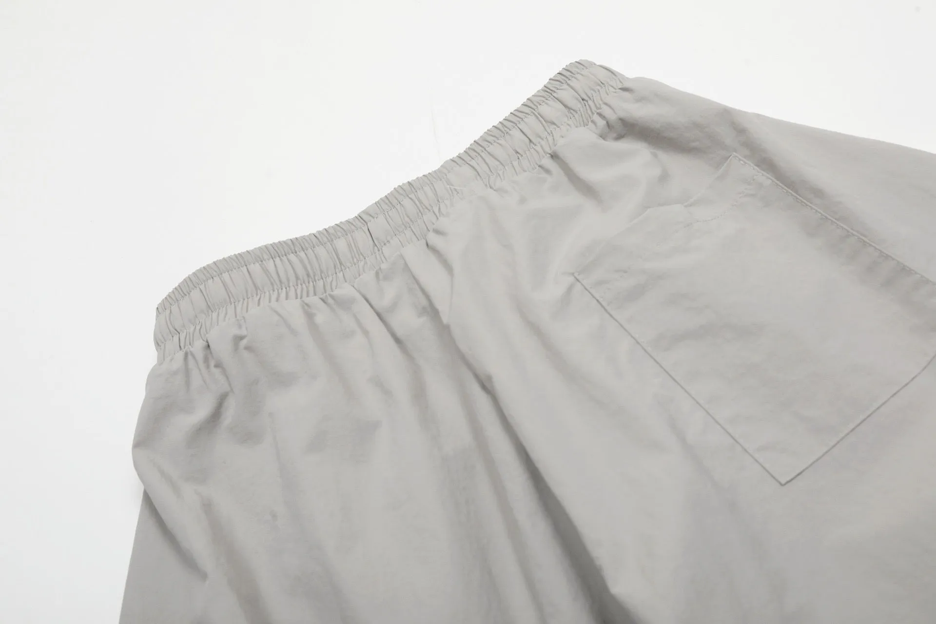 Letter Print Relaxed Fit Scimitar Casual Pants