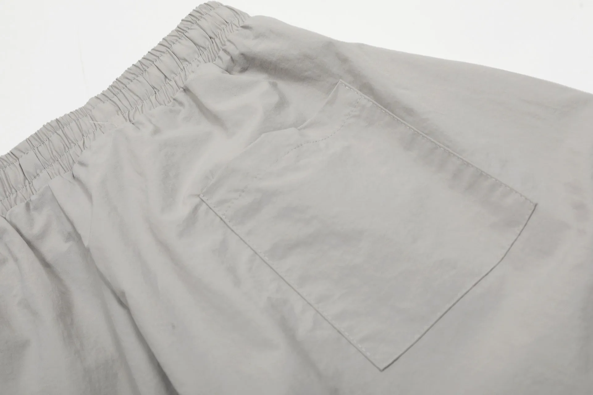 Letter Print Relaxed Fit Scimitar Casual Pants