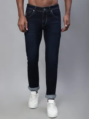 Men's Ultra Narrow fit No Fade Dirty Blue  Jeans