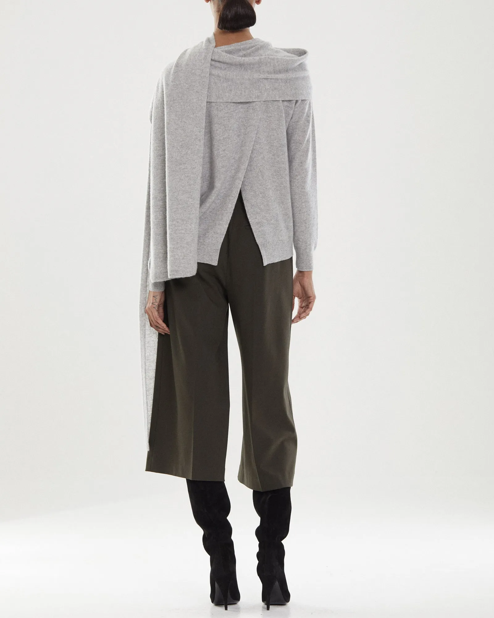 Monica Wrap Sweater