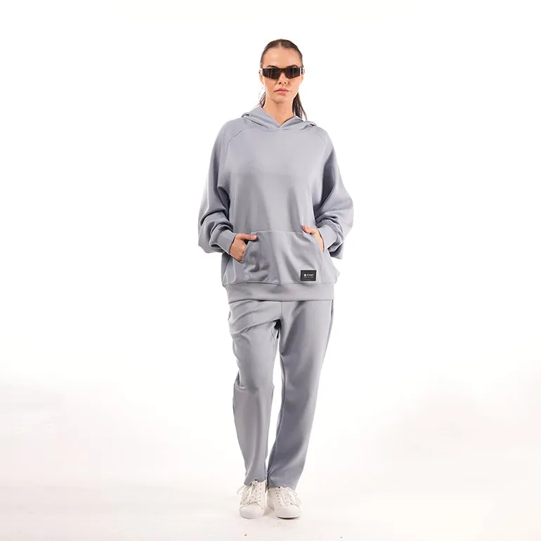 Premium Straight Pants For Women - Sky Blue