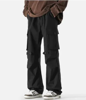 Relaxed Fit Cargo Pants with Pockets