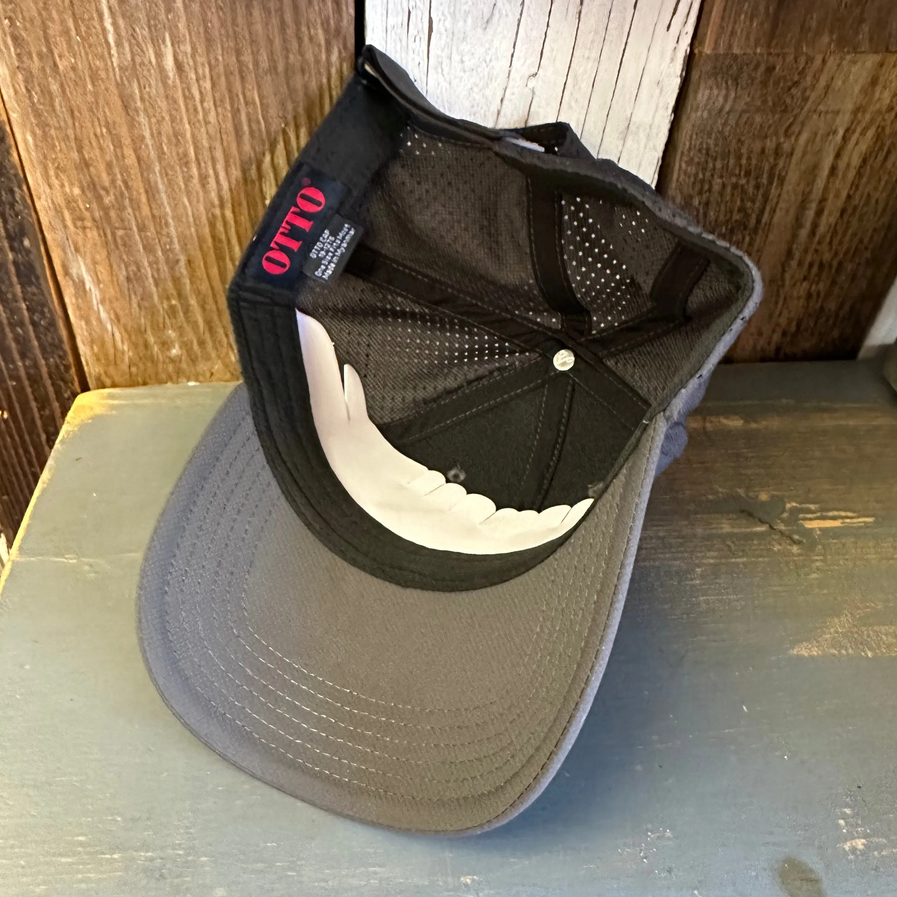 SO FAR :: SO BUENO - 6 Panel Low Profile Baseball Cap - Charcoal Grey