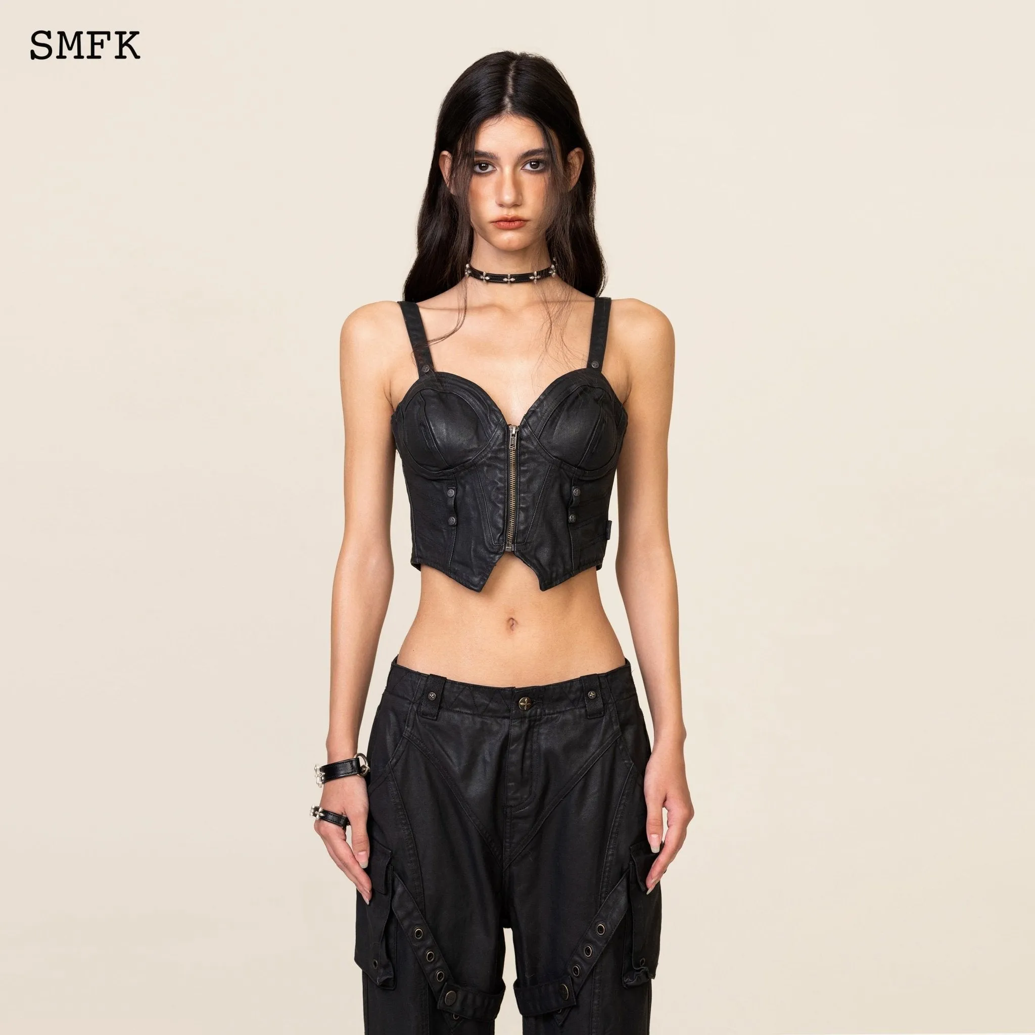 WildWorld Rider Waxed Vest Top
