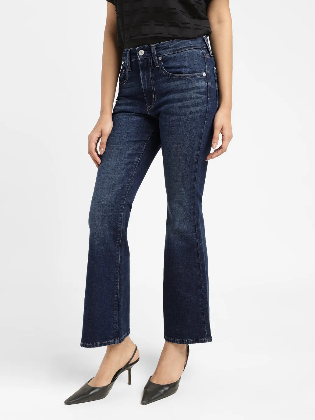 Women's Mid Rise 726 Flared Fit Jeans