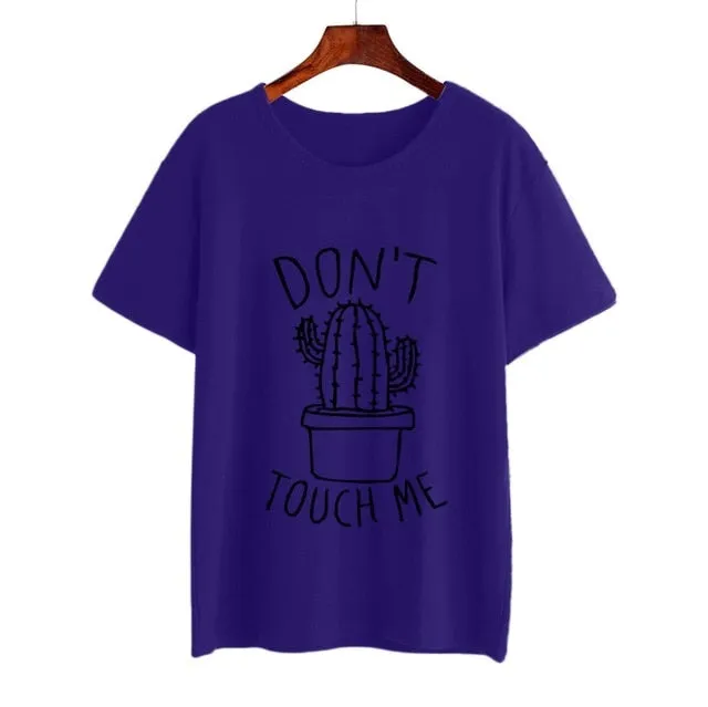 Women's T-shirt Fashion Cactus unique design